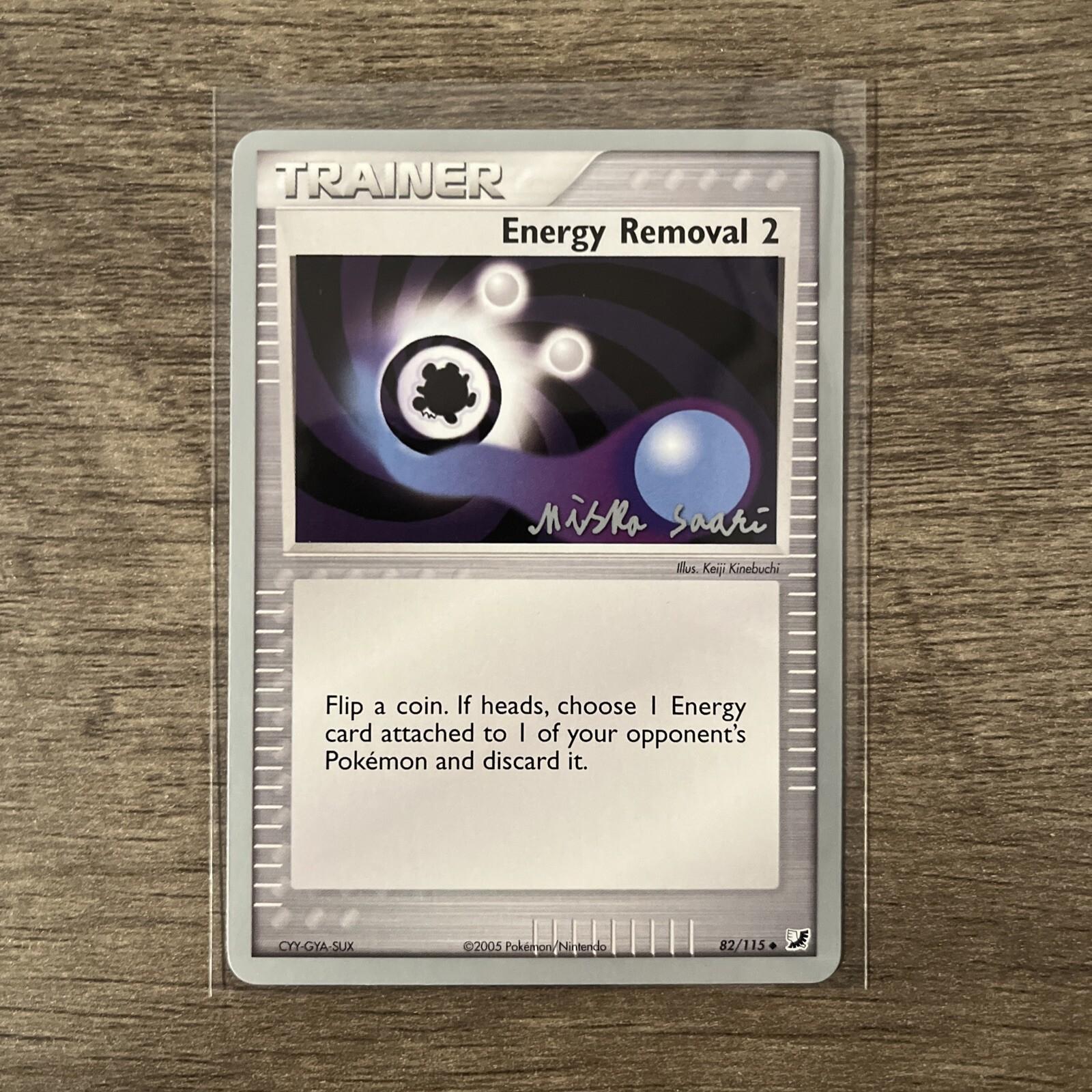 Unseen Forces Energy Removal 2 [World-Championships-2006] Pokémon card